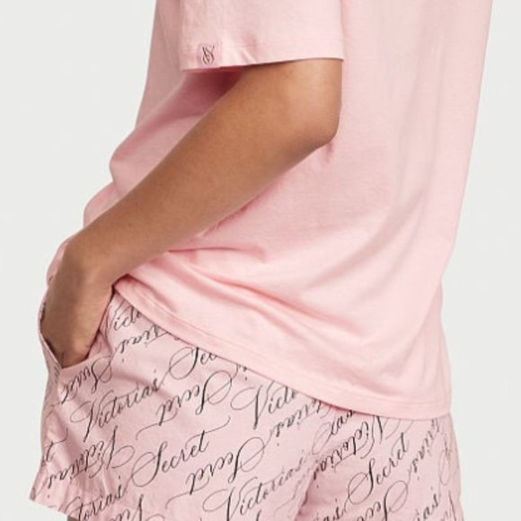 COPY - VICTORIA'S SECRET Cotton Short Tee-jama Set - Picture 2 of 4